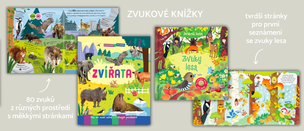 Zvuky zviratek knizka